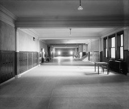 Northwestern High School, main corridor, Detroit, Mich., ca 1911. Creator: Unknown.