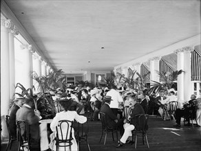 Veranda of The Breakers, Palm Beach, Fla., between 1900 and 1905. Creator: Unknown.