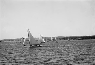 Wawa, start of 30s, N.Y.Y.C. [New York Yacht Club], 1896 June 11. Creator: John S Johnston.
