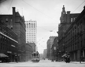 Griswold Street, Detroit, Mich., between 1900 and 1910. Creator: Unknown.