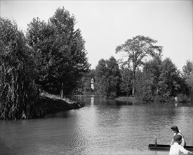 The Lake, Palmer Park, Detroit, between 1900 and 1910. Creator: Unknown.