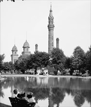 Water tower, Water Works Park, Detroit, Mich., between 1900 and 1910. Creator: Unknown.