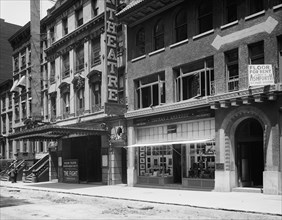 Hudson Theatre and the Quality Shop, New York, N.Y., between 1900 and 1910. Creator: Unknown.