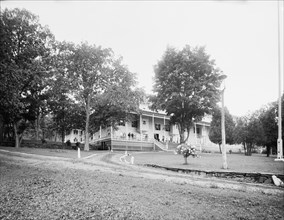 East front, Marion Hotel, on Lake George, N.Y., between 1900 and 1910. Creator: Unknown.