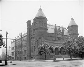 Art museum [Detroit Museum of Art], Detroit, Mich., between 1900 and 1910. Creator: Unknown.