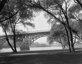 Schuykill [i.e., Schuylkill] River, Fairmount Park, Philadelphia, Pa., c1908. Creator: Unknown.