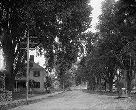 Street in York Village, York, Maine, c1908. Creator: Unknown.