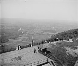 View from Mt. Tom, Holyoke, Mass., c1908. Creator: Unknown.