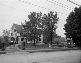 Pleasant View, home of Mary Baker Eddy, Concord, N.H., between 1900 and 1910. Creator: Unknown.