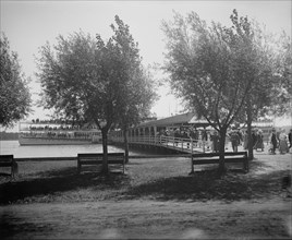 Str. Tashmoo at Tashmoo Park, St. Clair Flats, Mich., between 1900 and 1920. Creator: Unknown.