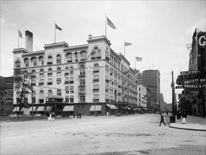 Hotel Cadillac, Detroit, Mich., between 1900 and 1915. Creator: Unknown.
