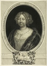 Marie de Lorraine, Duchesse de Guise, Princesse de Joinville, 1684. Creator: Antoine Masson.