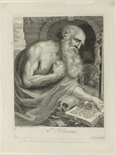 Saint Jerome, 1693. Creator: Antoine Masson.