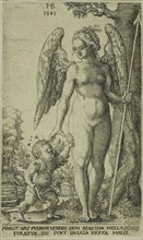 Cupid Bringing and Honeycomb to Venus, 1541. Creator: Hans Brosamer.