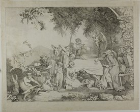 Auction of the Cupids, 1799. Creator: Johann Heinrich Ramberg.