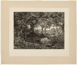 The Large Italian Landscape, 1841. Creator: Johann Wilhelm Schirmer.