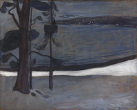 Winter in Nordstrand, 1900-1901. Creator: Edvard Munch.