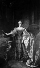 Portrait of Empress Maria Theresa, 1766. Creator: Christian Kollonitsch.