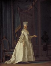 The Dowager Queen Juliane Marie of Denmark, 1778. Creator: Vigilius Erichsen.