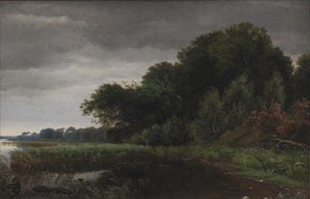 Brigthening Weather after a Shower at Gurre Lake, 1844. Creator: Peter Christian Thamsen Skovgaard.