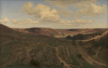 Landscape at Nejsum, Vendsyssel, 1899. Creator: Janus Andreas Bartholin la Cour.