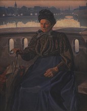 The Artist's Mother, 1908. Creator: Edvard Weie.