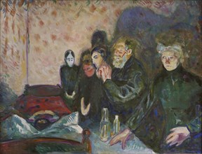 Death Struggle, 1915. Creator: Edvard Munch.