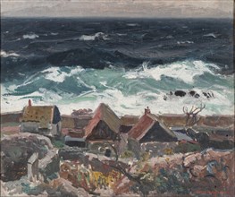 The Sea Near Christianso, 1935. Creator: Oscar Hullgren.