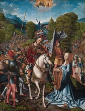 David and Abigail, 1485-1533. Creator: Jacob Cornelisz. van Oostsanen.
