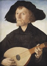 Portrait of a Lute Player, 1510-1562. Creators: Christoph Amberger, Jan van Scorel, Hans Holbein the Younger.