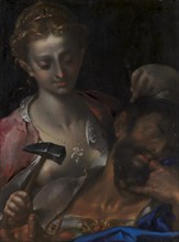 Jael Kills Sisera, 1561-1611. Creator: Bartholomeus Spranger.