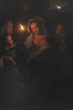 The Holy Family, 1600-1699. Creator: Godfried Schalcken.