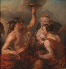 Bacchus, Ceres and Venus, 1612-1655. Creator: Cornelis Schut I.