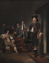 The Homecoming of a Fowling Party, 1618-1652. Creators: Simon Kick, Frans Hals.