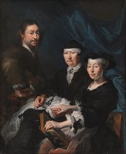 The Artist with his Family, 1640. Creator: Karel van Mander III.