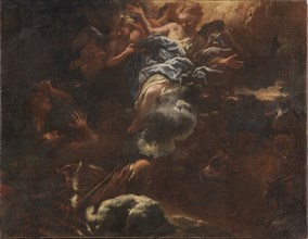 The Annunciation to the Shepherds, 1645-1691. Creator: Livio Mehus.
