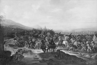 Battle Piece, 1645-1670. Creator: Jacob Weyer.
