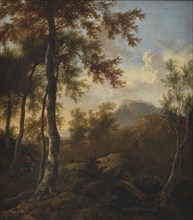 Mountain Landscape, 1648-1744. Creators: Frederik de Moucheron, Isaac de Moucheron.