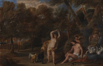 Venus Bewailing the Slain Adonis, 1650-1659. Creator: Frans Wouters.
