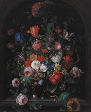 Flower Piece, 1660-1707. Creator: Hendrik Schoock.