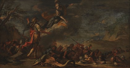 The Founding of Thebes, 1661. Creator: Salvator Rosa.
