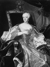 Prinsesse Charlotte Amalie, Frederik IV's datter, 1704-1765. Creator: Johann Salomon Wahl.