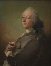 Portrait of court apothecary Johann Gottfried Becker, 1726-1793. Creator: Carl Gustaf Pilo.