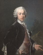 Portrait of Frederik Berregaard, 1743-1747. Creator: Louis Tocque.