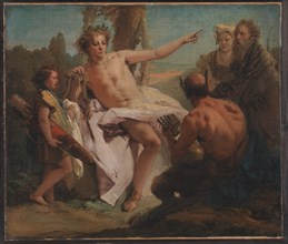 Apollo and Marsyas, 1757. Creator: Giovanni Battista Tiepolo.