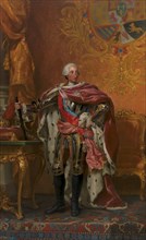 Portrait of King Charles III of Spain, 1765-1766. Creator: Anton Raphael Mengs.