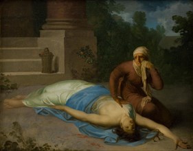 The Dying Messalina and her Mother, 1795-1798. Creator: Nicolai Abraham Abildgaard.