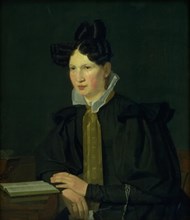Portrait of the Artist´s Sister-in-Law, Susanne Kobke, née Ryder, 1830-1834. Creator: Christen Kobke.