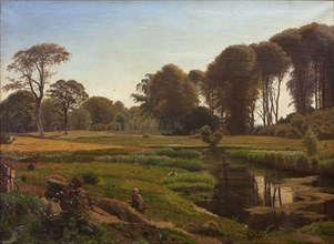 Summer's day, Horneland, near Fåborg, 1869. Creator: Vilhelm Kyhn.