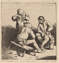 The Three Drinkers. Creator: Cornelis Bega.